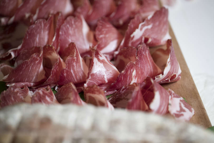 Coppa Piacentina DOP sliced and whole